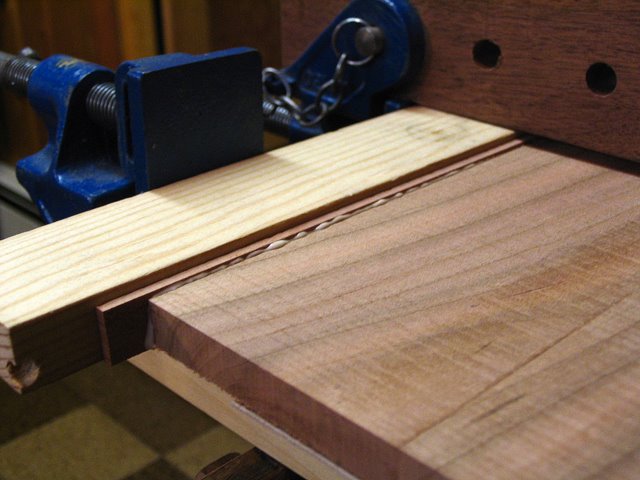 Gluing On Edging